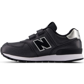 New Balance-Sneaker mit Klettverschluss PV574FM schwarz 1