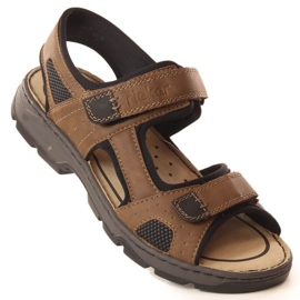Klettsandalen Rieker M 26156-25 RKR447B braun 1