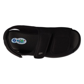 Dr.ORTO Befado Herrensandalen mit Klettverschluss, PU 077M001, Schwarz 3