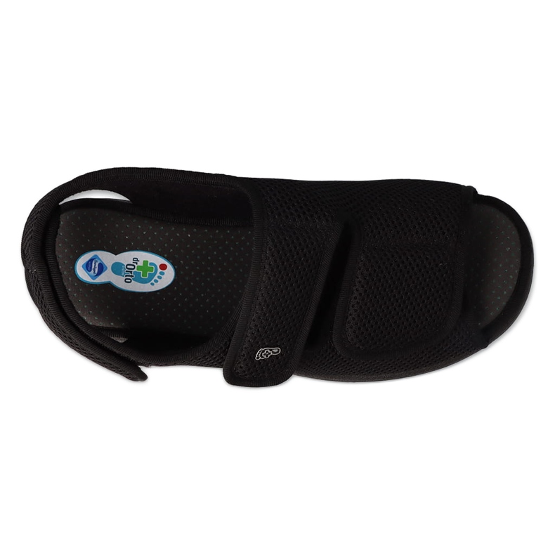 Dr.ORTO Befado Herrensandalen mit Klettverschluss, PU 077M001, Schwarz 3