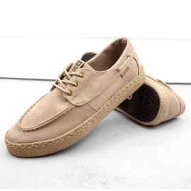 Herren-Schnür-Espadrilles Big Star NN174054 Beige 2