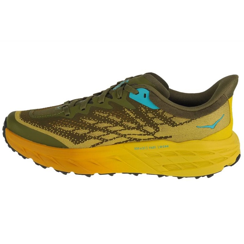 Hoka Speedgoat 5 Schuhe 1123157-APFR gelb 1