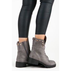 Bestelle Wildleder Arbeiter grau 1