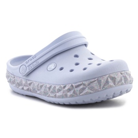 Crocs Crockband Geometric Glitter Band Clog 210134-5AF Flip-Flops lila 1