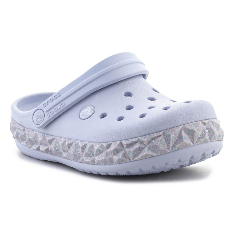 Crocs Crockband Geometric Glitter Band Clog 210134-5AF Flip-Flops lila 1