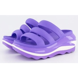 Crocs Mega Crush Triple Strap Clogs 209842-5AJ lila 1
