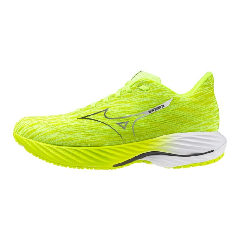 Mizuno Wave Rider 28 J1GC240309 Schuhe grün 1