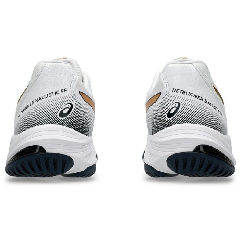 Asics Netburner Ballistic Ff 3 Schuhe 1052A069110 weiß 2