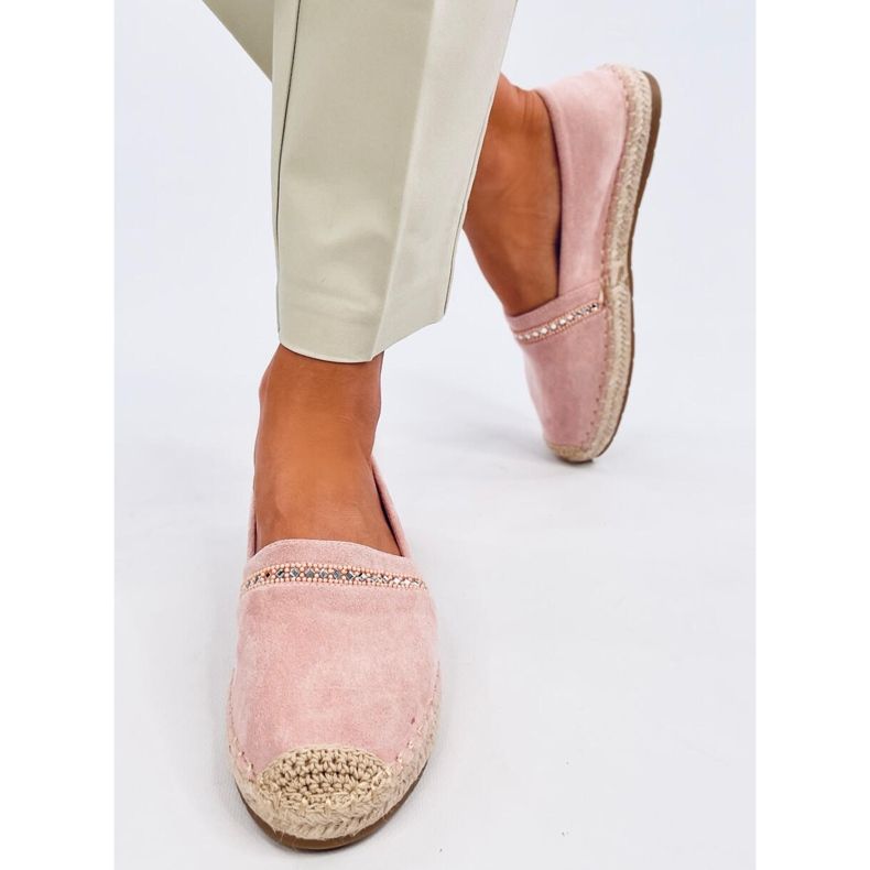 Etance Pink Damen-Espadrilles rosa 1