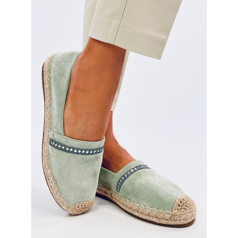 Etance Green Damen-Espadrilles grün 2
