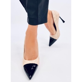 Chanelkikikiki Sheltoni Beige High Heels 1