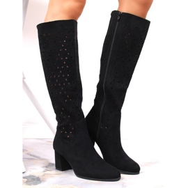 M.Daszyński SA156-10 SAN1A Stiefel schwarz 2