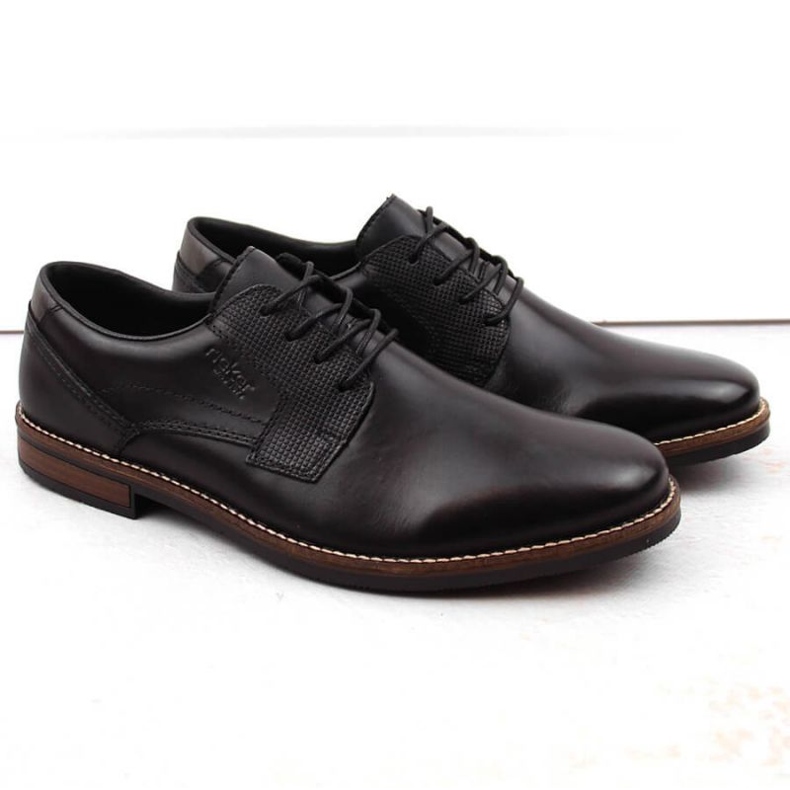 Leder Rieker 13523-00 M RKR696 schwarz 1