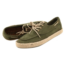 Herren-Espadrilles zum Schnüren Big Star NN174055 Khaki grün 3