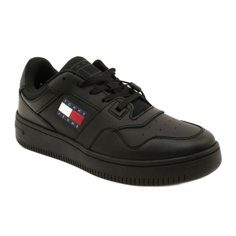 Tommy Hilfiger Retro Basket Ess Sportschuhe EN0EN02505BDS schwarz 1