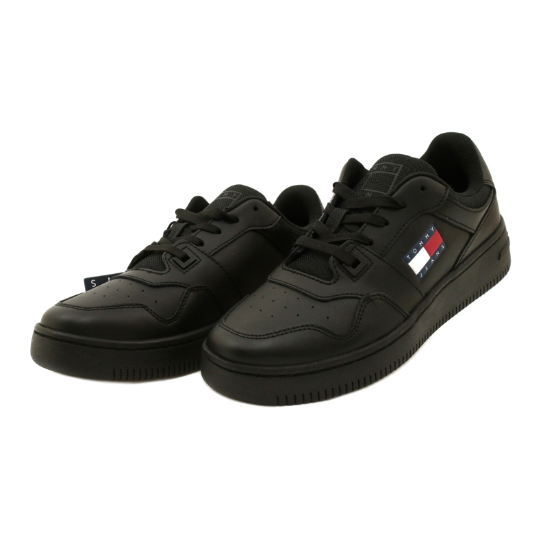Tommy Hilfiger Retro Basket Ess Sportschuhe EN0EN02505BDS schwarz 3