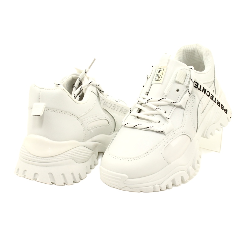 Evento Sportliche Damen-Sneaker News 21SP26-3925 weiß 5