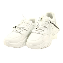 Evento Sportliche Damen-Sneaker News 21SP26-3925 weiß 4