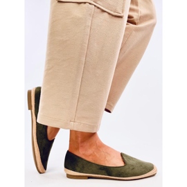 Ballot Olive Damen-Espadrilles grün 2