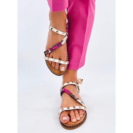 Maya White Damensandalen weiß 1