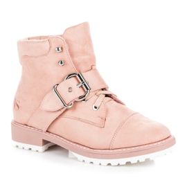 Vices New Collection Wildleder-Trapper rosa 1