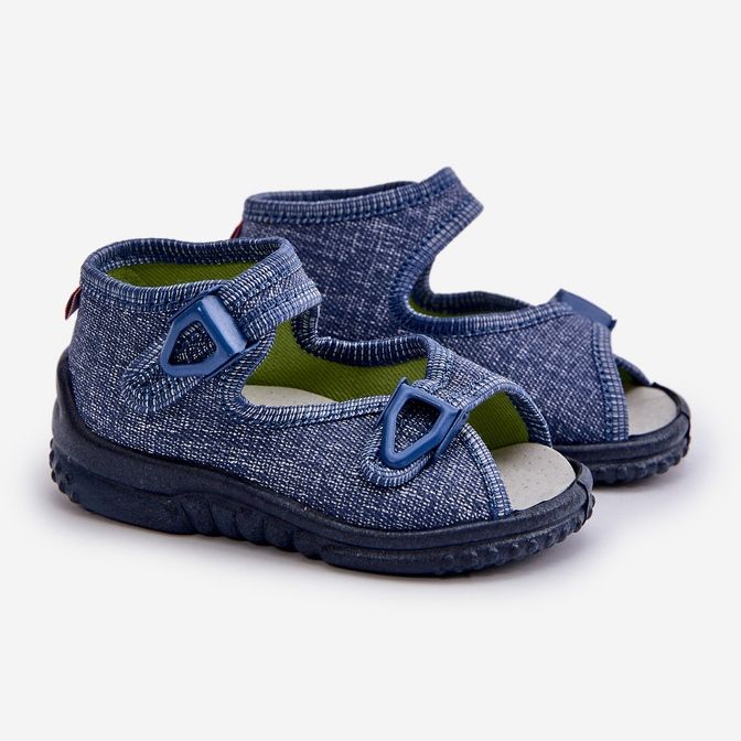 Lemigo Kindersandalen Nel 310-06 Gokids Marineblau 1