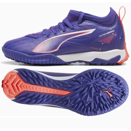 Puma Ultra 5 Match TT+ Mid Schuhe 108097-01 lila 1