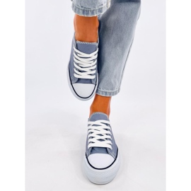 Klassische Damenturnschuhe Fargis L.BLUE blau 1