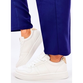 Lemoro Gold Damen-Sneaker weiß 1