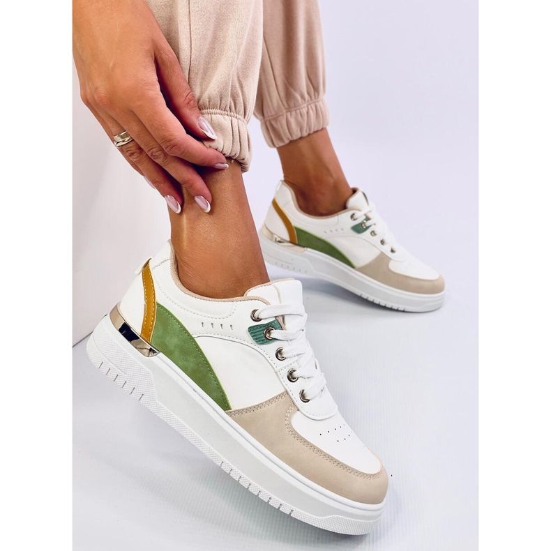 Asker Apricot Damen-Sneaker weiß 1