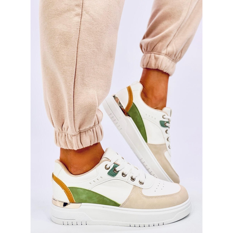 Asker Apricot Damen-Sneaker weiß 2