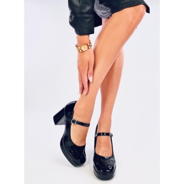 Schwarze Plateau-Pumps von Sorel 1