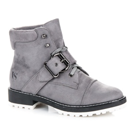 Vices New Collection Wildleder-Trapper grau 1