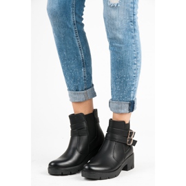 Abloom Chelsea Boots mit Schnallen schwarz 2