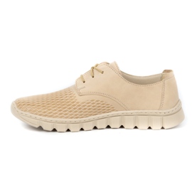 WASAK Damen-Lederschuhe 0682W, creme beige 1