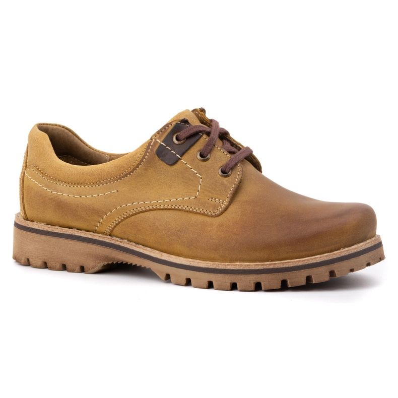 KOMODO Herren-Lederstiefel 879 rot orange 1