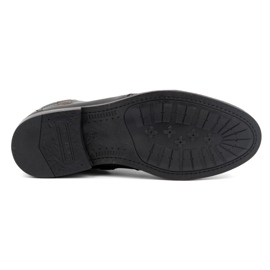 Olivier Herren-Winterschuhe, elegante Stiefeletten 282LU, schwarz 5