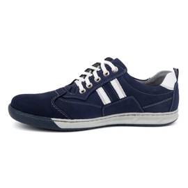 Marineblaue Herren-Sneaker 28KAM KAMPOL 1