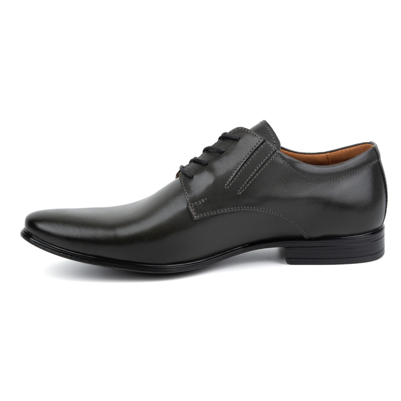Olivier Formale Herren-Lederschuhe, elegant, 480 Grau 1