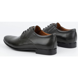 Olivier Formale Herren-Lederschuhe, elegant, 480 Grau 5
