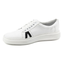 KOMODO Herren-Freizeit-Lederschuhe 910/2 weiß 1