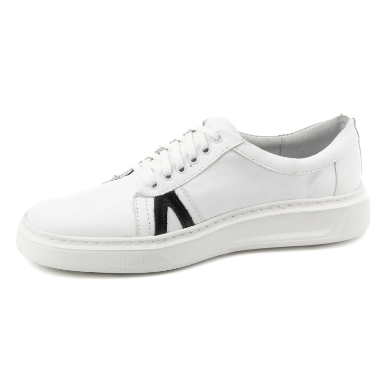 KOMODO Herren-Freizeit-Lederschuhe 910/2 weiß 1