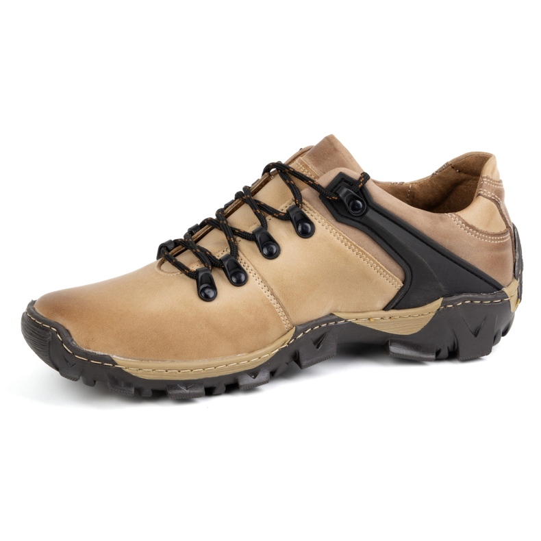 Olivier Herren-Trekkingschuhe 116 hellbraun beige 1