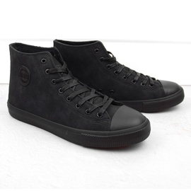 Isolierte High-Top-Sneaker für Herren, schwarz Big Star OO174247 1
