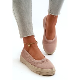 News Slip-on-Plateau-Sneaker für Damen, Rosa 2