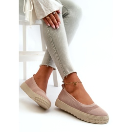News Slip-on-Plateau-Sneaker für Damen, Rosa 3