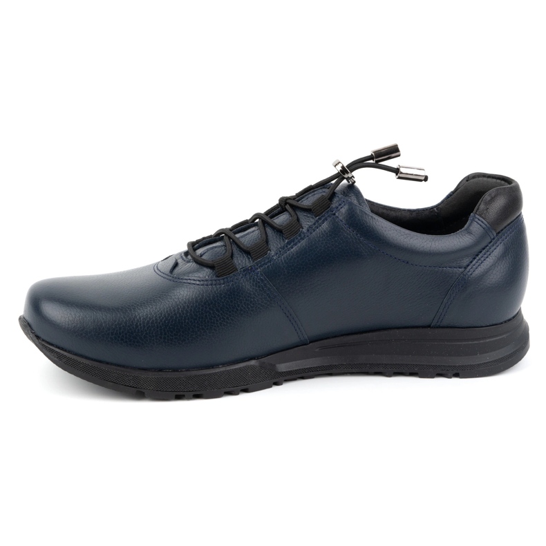 Herren-Lederschuhe KAMPOL 25/63 Marineblau 1