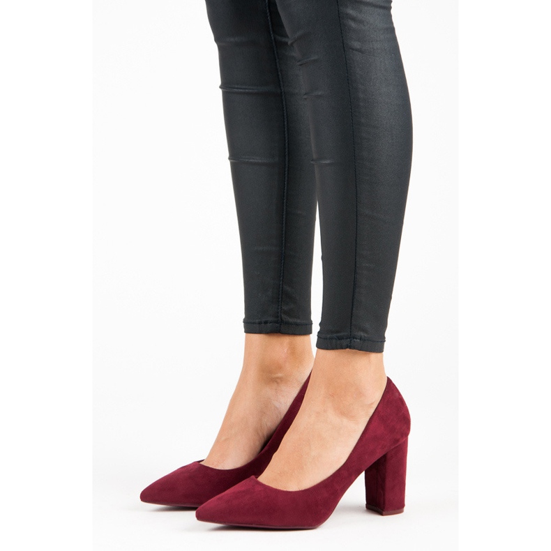 Comer Burgunder Pumps rot 1