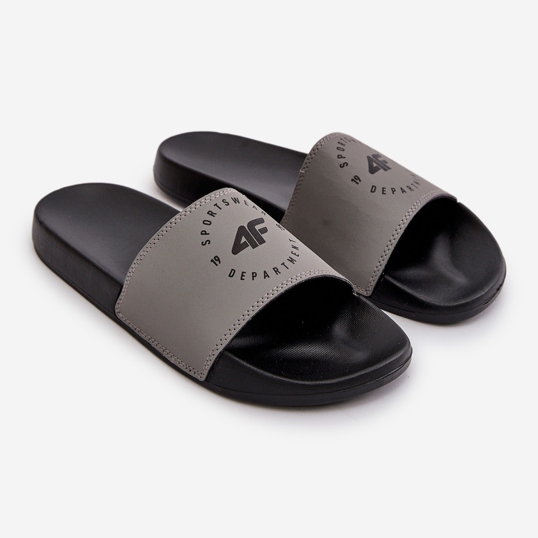 Herren-Flip-Flops 4FMM00FFLIM046-25S Grau 1