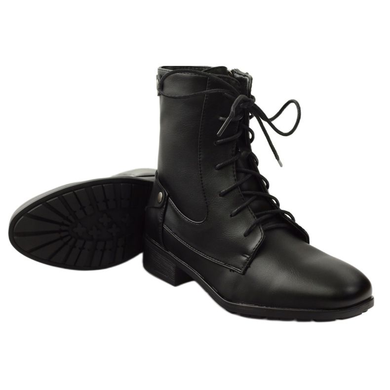 Arbeiterstiefeletten am Filippo-Reißverschluss schwarz 3